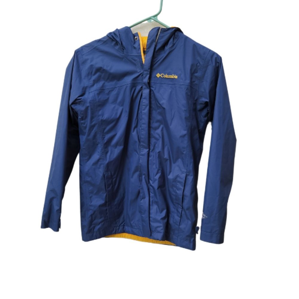 Columbia Kids Jacket Size Medium(10/12) Blue/Yellow